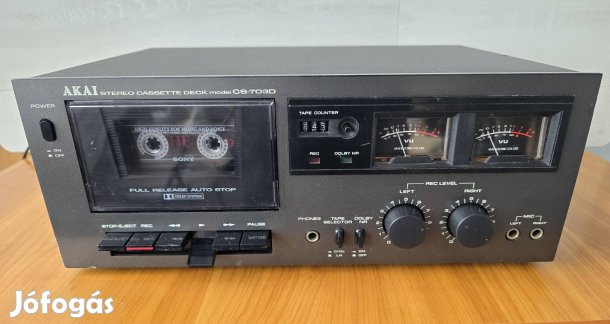 Akai CS-703D magnó, deck