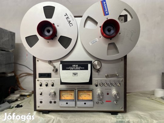 Akai Gx 630  Nagy Orsos Magno 3 fej  3 motoros kiváló hangú 