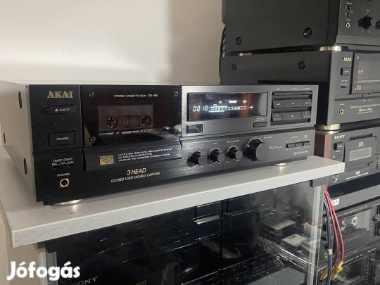 Akai Gx 65 MK II 3 Fejes Magno Deck újszerű jó állapot