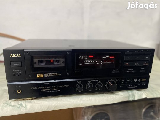 Akai Gx 95 MK I 3 Fejes Referencia Magno Deck kiváló újszerű állapot 