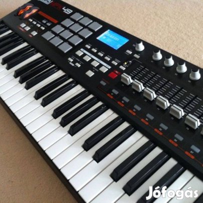 Akai MPK 49 midi controller - zeneszerzéshez, hibátlan állapot,