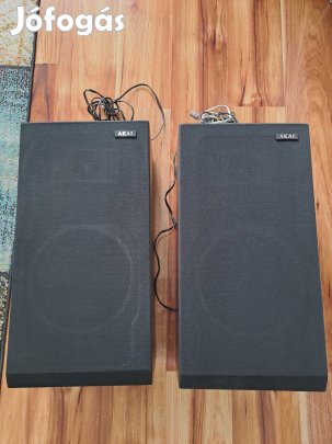 Akai SR H110 hangfalpár, hibátlan fa burkolattal 