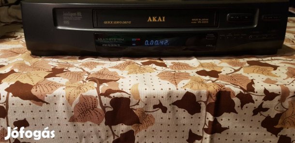 Akai VS G Model videó magnó eredeti japán VHS Sony Panasonic LG