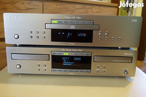 Akai cd deck szett