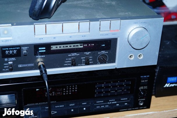 Akai csf 12 magnó deck kazetta Hifi tape bütykölőknek