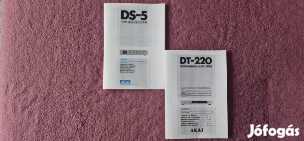 Akai használati útmutatók (Manual) - Akai DT-320 Timer+RC-91 Remote #4