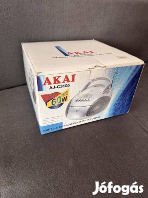 Akai kompakt kazetta, cd lejátszó és rádió