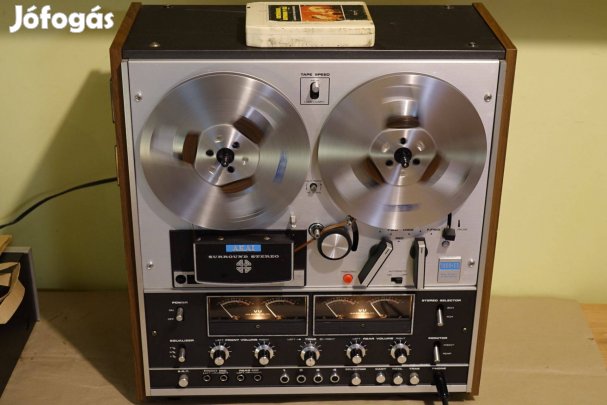 Akai orsós magnetofon 1800 SS + kazetta lejátszó!