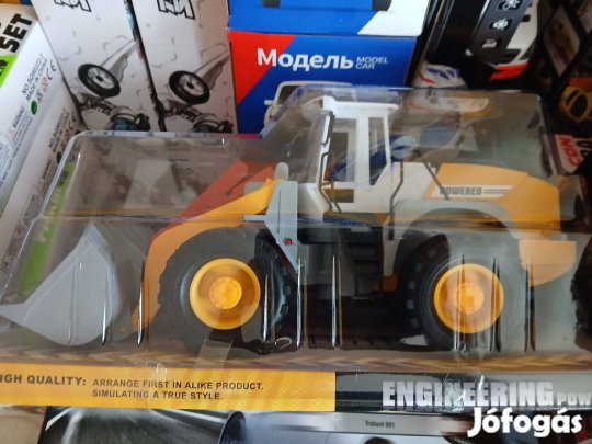 Akció 103. Markolós munkagép Szürke Sárga Új Bontatlan :