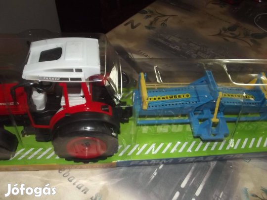 Akció 106. Farmer Lensodros Traktor Szett Új Bontatlan