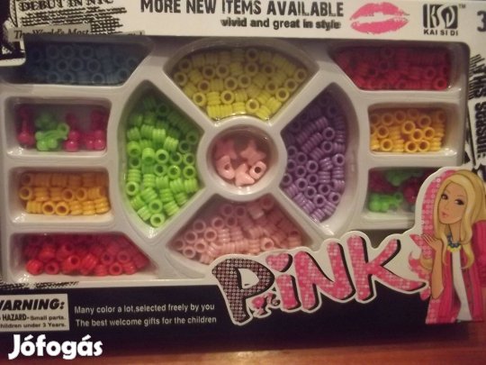Akció 155. Pink Gyöngyfüző Új Bontatlan