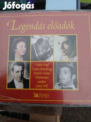 Akció 22. Eredeti Zene Cd : Legendás Előadók 5 Cd-és Gyüjtemény :