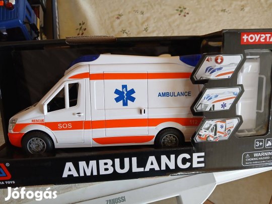 Akció 33. Ambulance Elemes Mentő új Bontatlan :