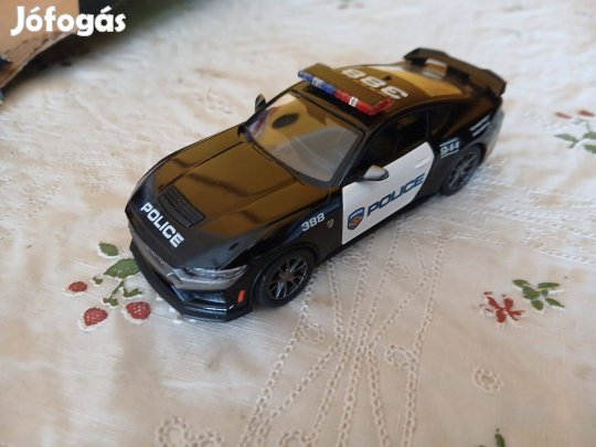 Akció 50. Fém Kisautó Ford Rendőr Autó Új Termék