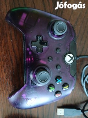 Akció 52. Xbox One Pc PDP Egyedi Lila Fekete Vezetékes Contro