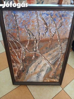 Akció 5 Őszi Erdő Tájkép Fakeret 50x80