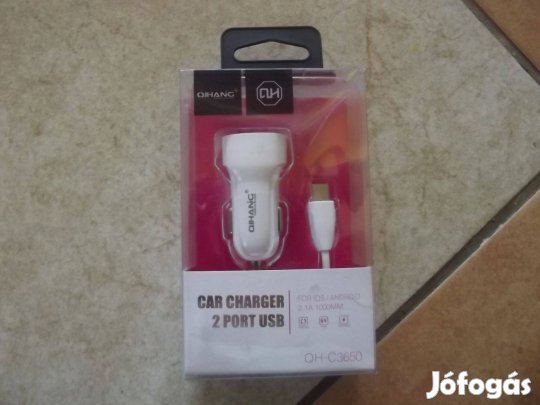 Akció 79. Autos Telefon Töltő Új
