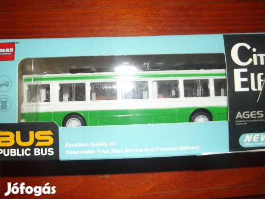 Akció 79. Dobozos troli busz Új bontatlan :