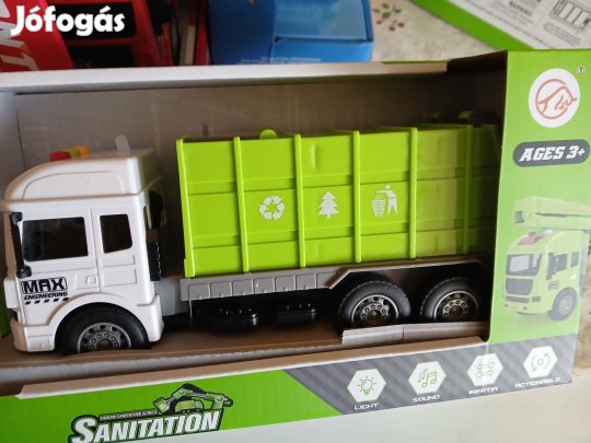 Akció 82. Sanitation Kukás Autó Új Bontatlan