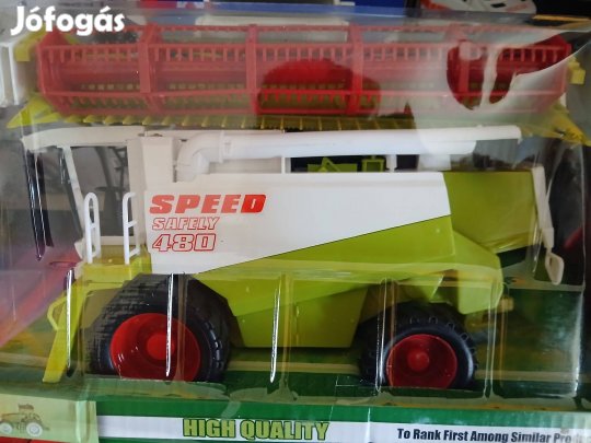 Akció 88. Farm Kombájn Piros Előlapos Új Bontatlan