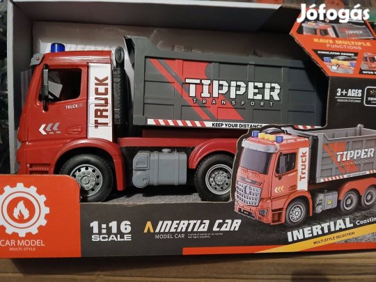 Akció Elemes Dömper Piros Új