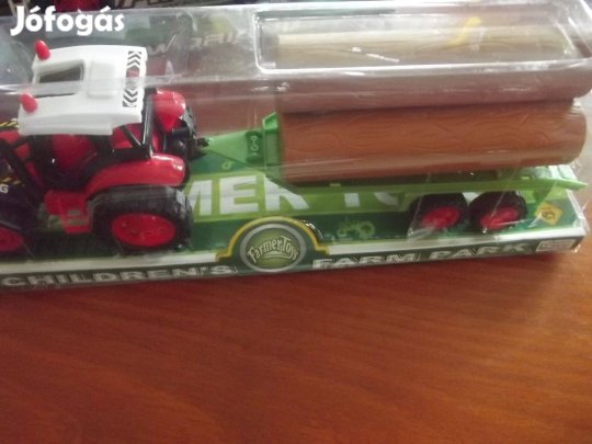 Akció Farm Traktor Fa Szállitós Új Bontatlan :