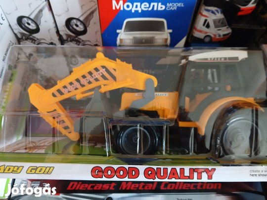 Akció Gémes Markolós Traktor Új Bontatlan :