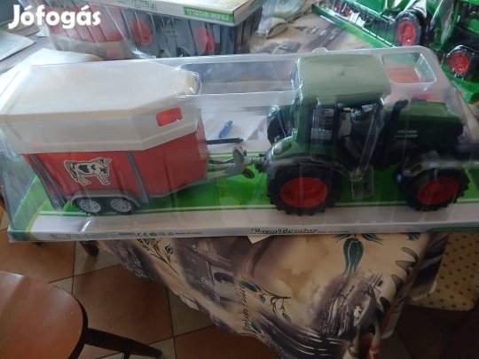 Akció Nagy Állatszállitós Traktorszett Új Bontatlan :