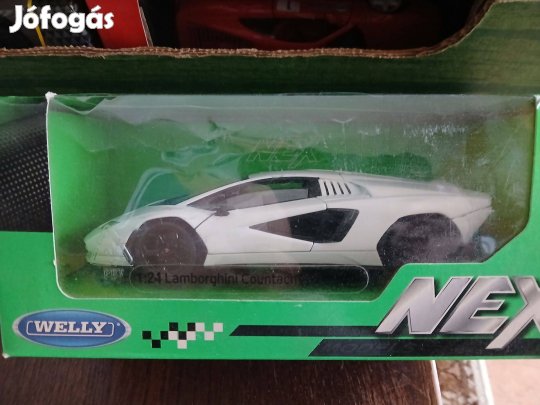 Akció Nex 1:24 Lamborghini Countact Fém Kisautó Új Bontatlan :