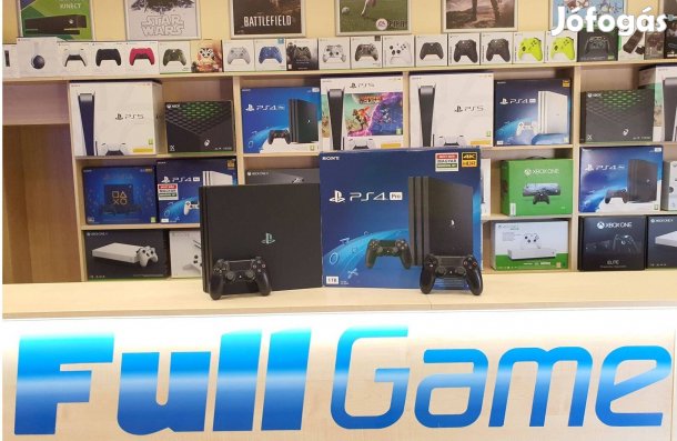 Akció PS4 Pro 1TB Garanciával üzletbő akár több kontrollerrel is