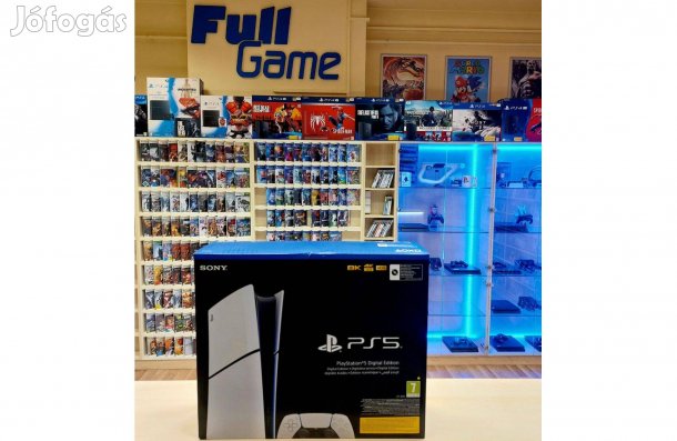Akció PS5 Slim Digital garanciával üzletből akár konzol beszámítás is