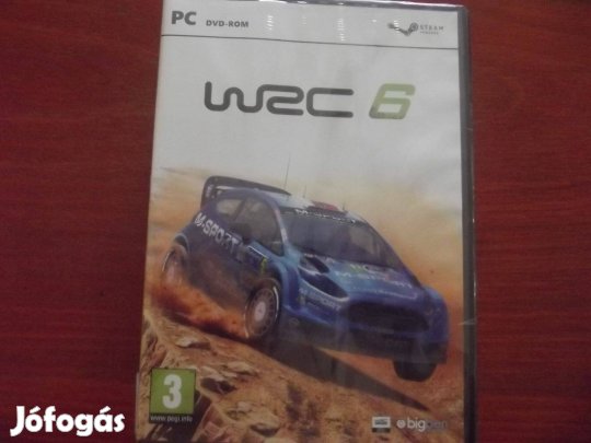 Akció Pc Eredeti Játék : 16. WRC 6 Új Bontatlan