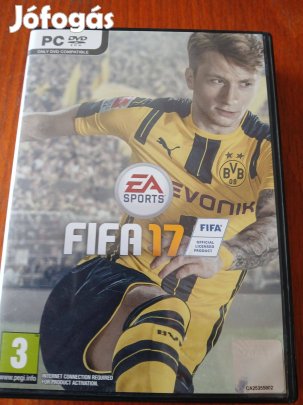 Akció Pc Eredeti Játék : 5. Fifa 17 ( karcmentes)