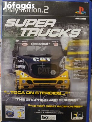 Akció Ps2 eredeti Játék : 46. Super Trucks ( karcmentes)
