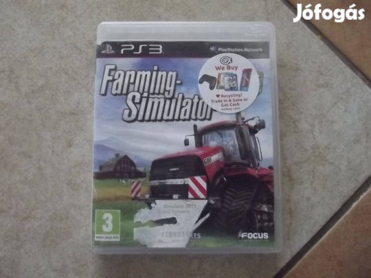 Akció Ps3 Eredeti Játék : 106. Farming Simulator ( karcmentes)