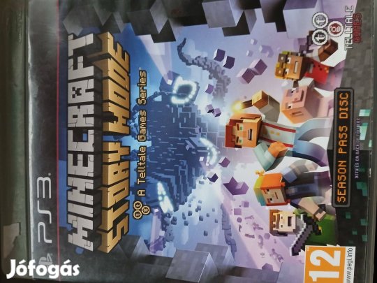 Akció Ps3 Eredeti Játék : 58. Minecraft Story Mode ( karcmentes)