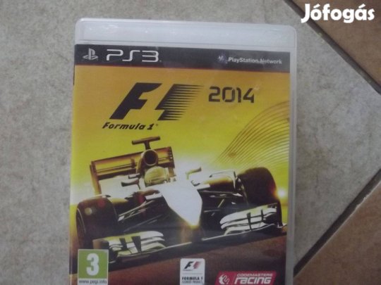 Akció Ps3 Eredeti Játék : 95. Formula One 2014 ( karcmentes)