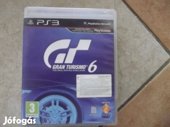 Akció Ps3 Eredeti Játék : Gran Turismo 6
