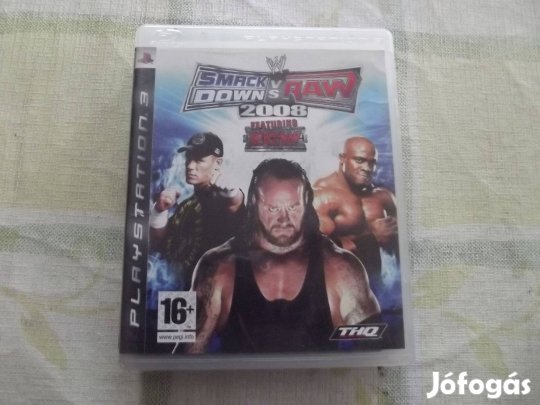 Akció Ps3 Eredeti Játék : Smackdown Vs Raw 2008