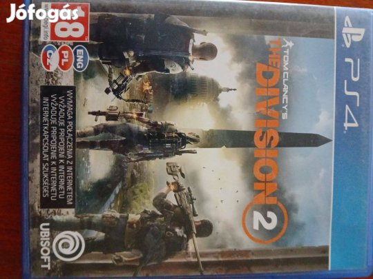 Akció Ps4 Eredeti Játék: 141. Tom Clancys The Division 2 ( karcmentes