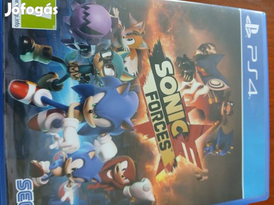 Akció Ps4 Eredeti Játék: 96. Sonic Forces ( karcmentes)