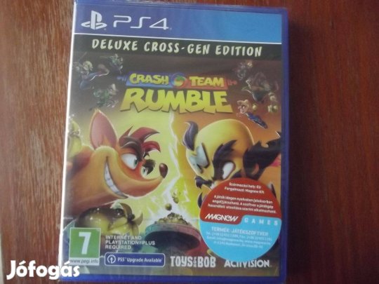 Akció Ps4 Eredeti Játék : 11. Crash Team Rumble De Luxe Új Bontatlan