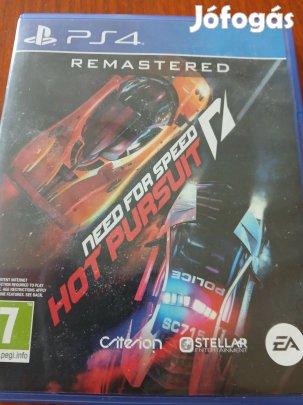 Akció Ps4 Eredeti Játék : 124. Need For Speed Hot Pursuit ( karcmente