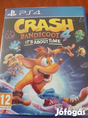 Akció Ps4 Eredeti Játék : 180. Crash Bandicoot 4 Its Aboult Time ( ka