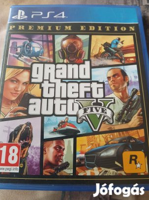Akció Ps4 Eredeti Játék : 32. Grand Theft auto 5 ( karcmentes)