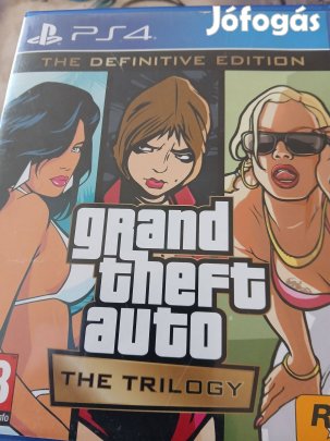 Akció Ps4 Eredeti Játék : 33. Grand Theft Auto The Trilogy ( karcmente