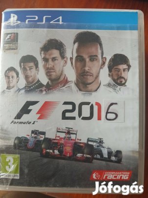 Akció Ps4 Eredeti Játék : 60. F1 2016 ( karcmentes)