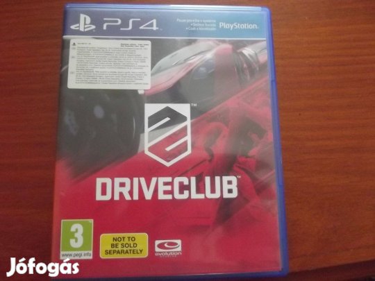 Akció Ps4 Eredeti Játék : Driveclub