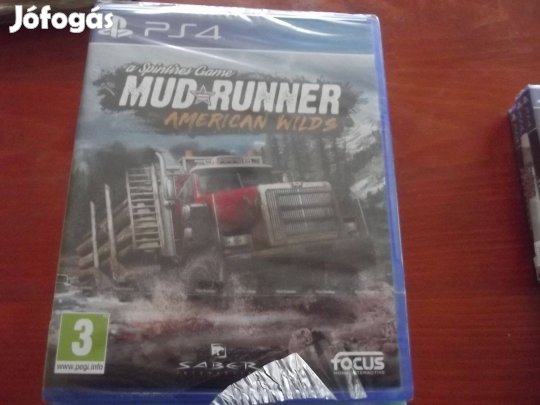 Akció Ps4 Eredeti Játék : Mud Runner American Wilds Új Bontatlan: