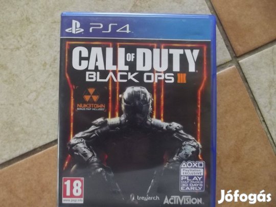Akció Ps4 eredeti Játék : Call Of Duty Black Ops 3 ( karcmentes)